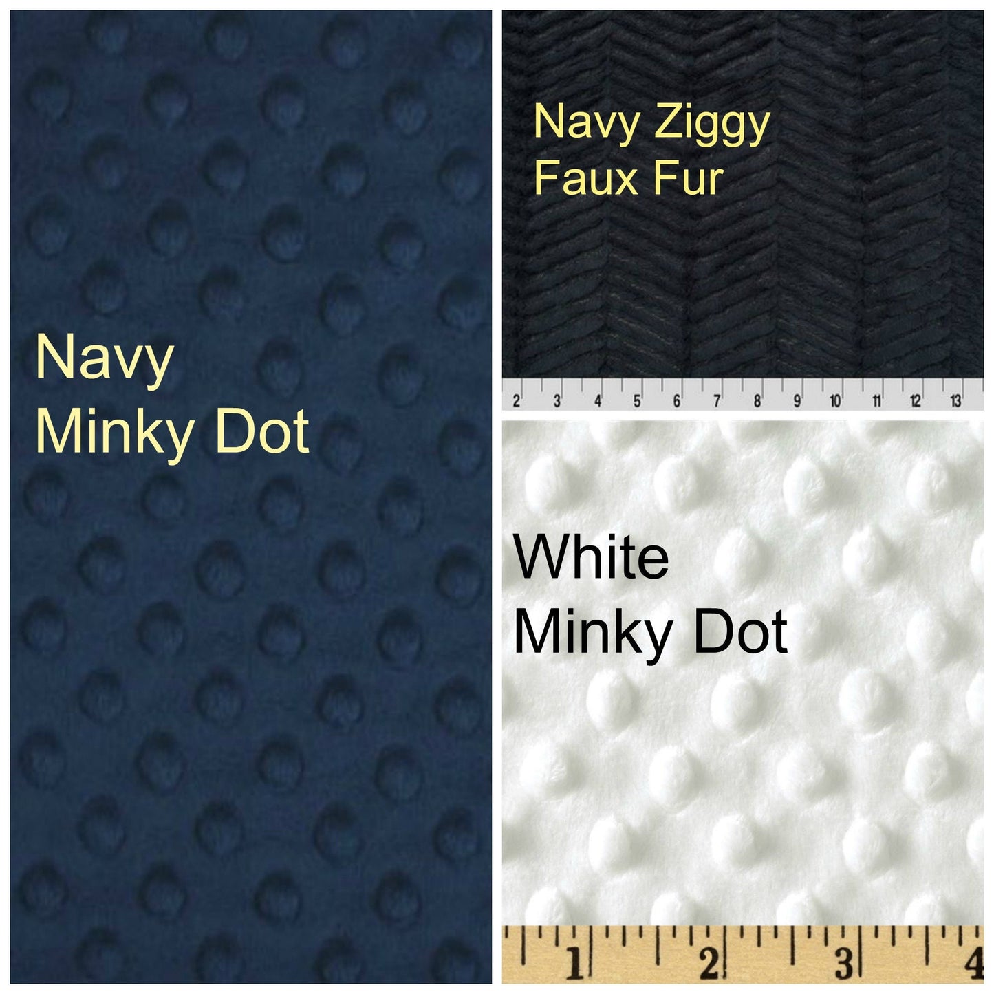 Buffalo Check Personalized Adult Minky Blanket, Plaid Navy and White, Minky Throw Blanket, Buffalo Check Throw Blanket