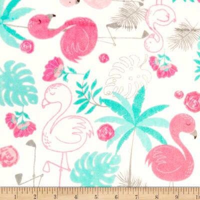 Personalized Flamingo Minky Throw Blanket, Pink Flamingo Blanket, Soft Minky Blanket, Adult Throw Blanket