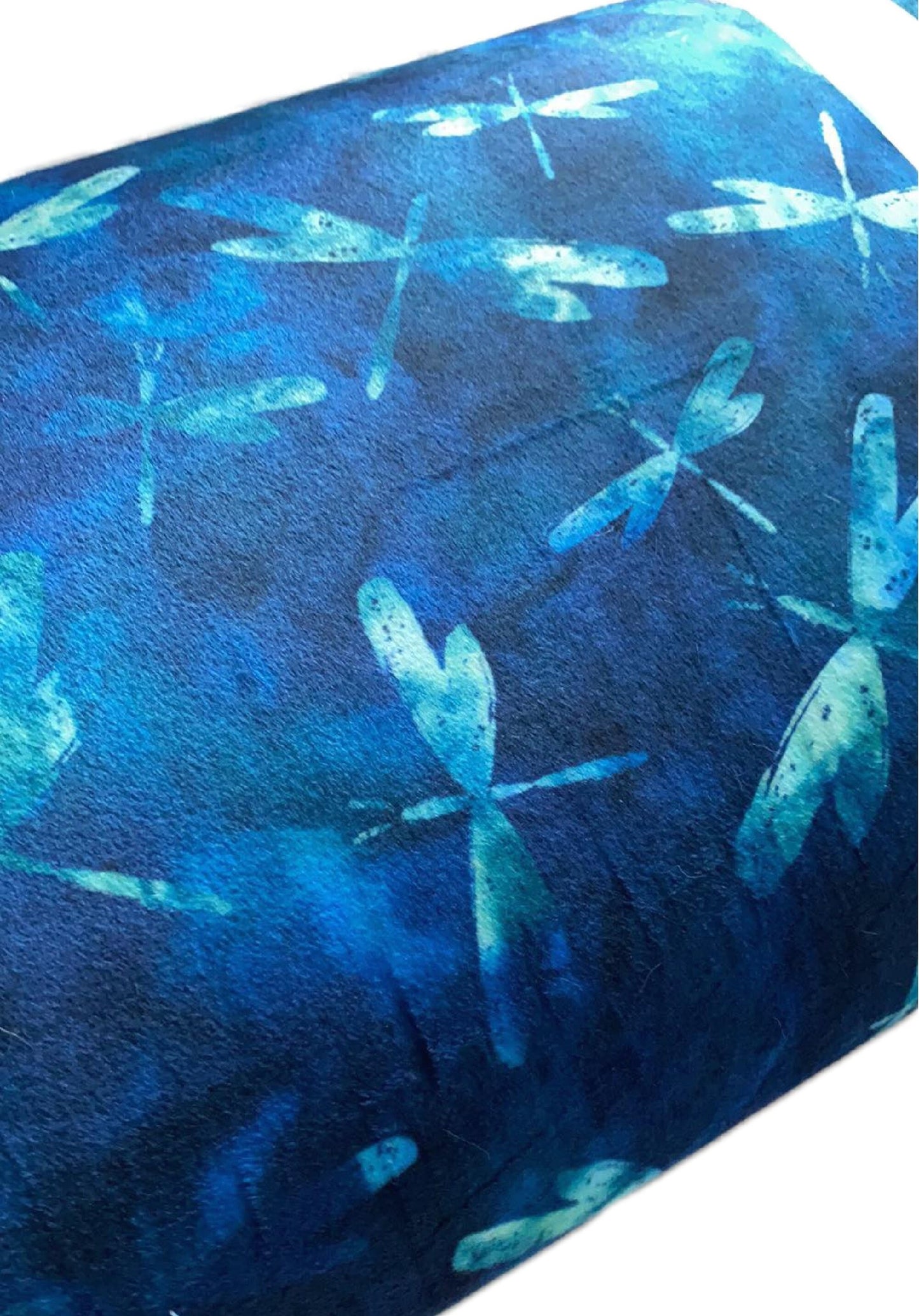 Dragonfly Personalized Minky Throw Blanket, Adult Minky Teal and Navy Throw, Dragonfly Blanket,