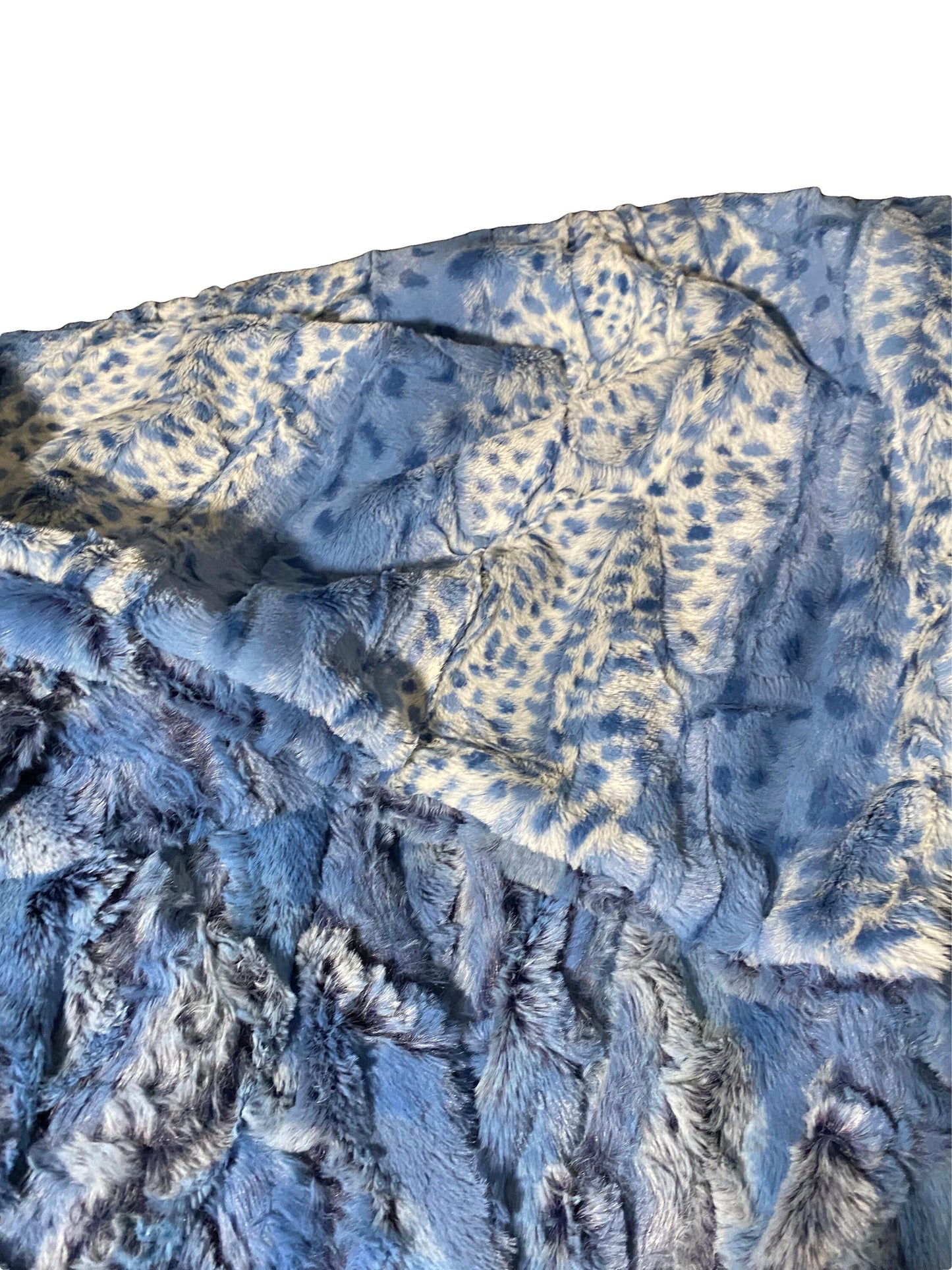 Fawn Faux Fur Minky Blanket, Bluebell Lux Cuddle Fawn, Wild Rabbit Minky Throw Blanket,Adult Minky Blanket