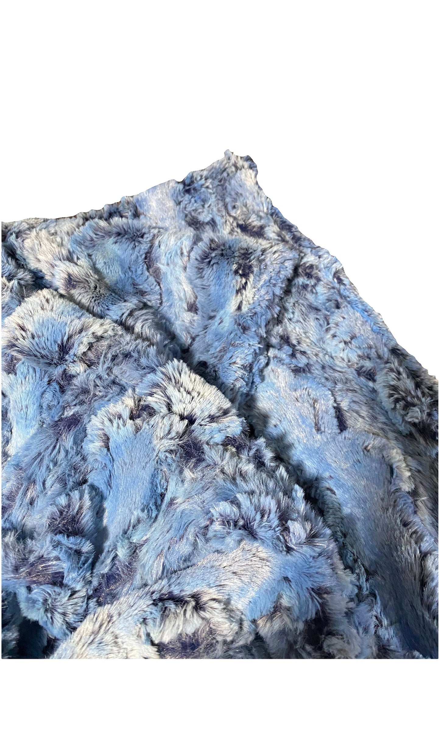 Fawn Faux Fur Minky Blanket, Bluebell Lux Cuddle Fawn, Wild Rabbit Minky Throw Blanket,Adult Minky Blanket