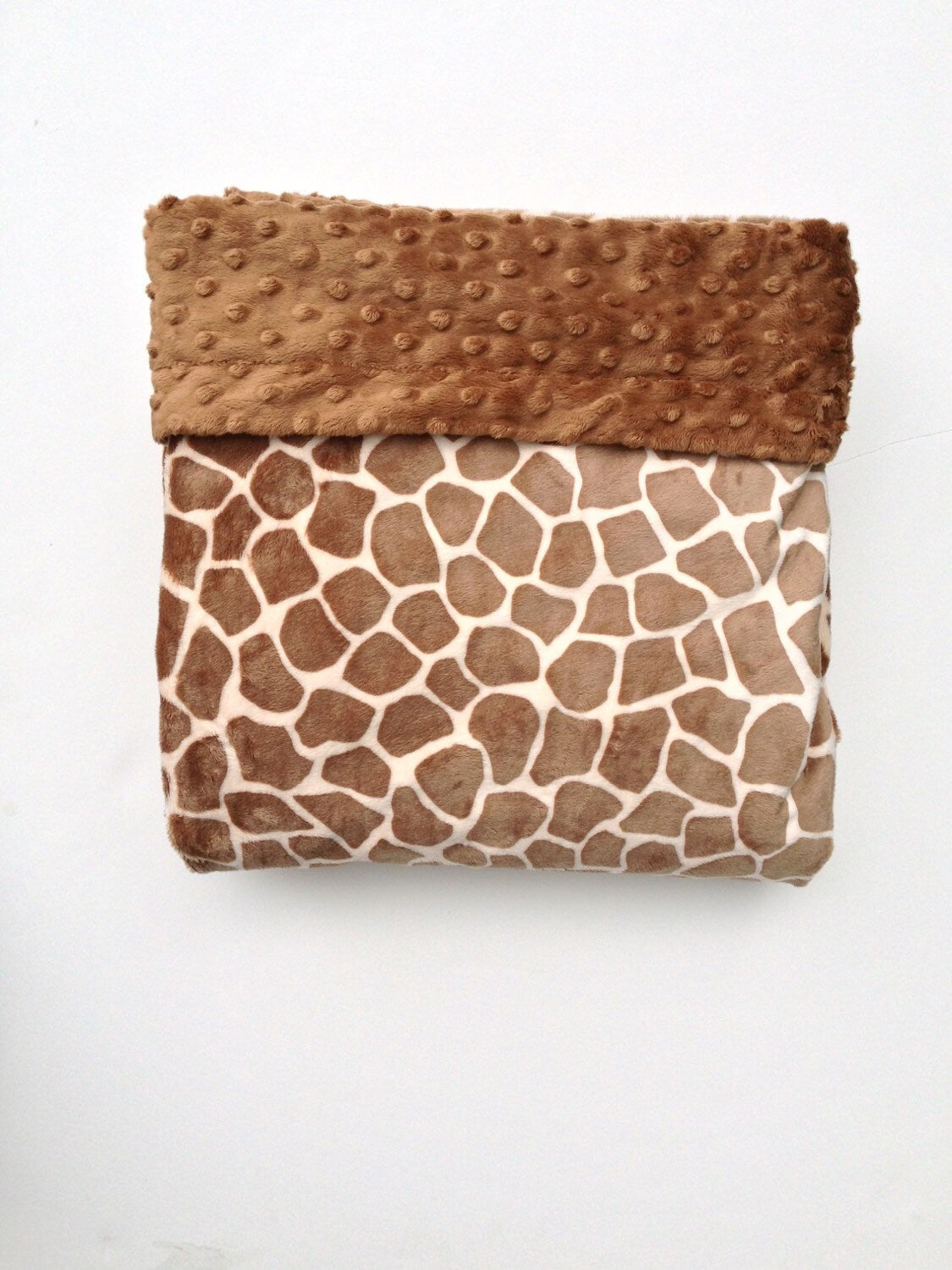 Minky Giraffe Blanket Animal Print Blanket Lap Blanket Baby Girl Blanket Boy Minky Blanket Giraffe Toddler Blanket Size 40 x 50