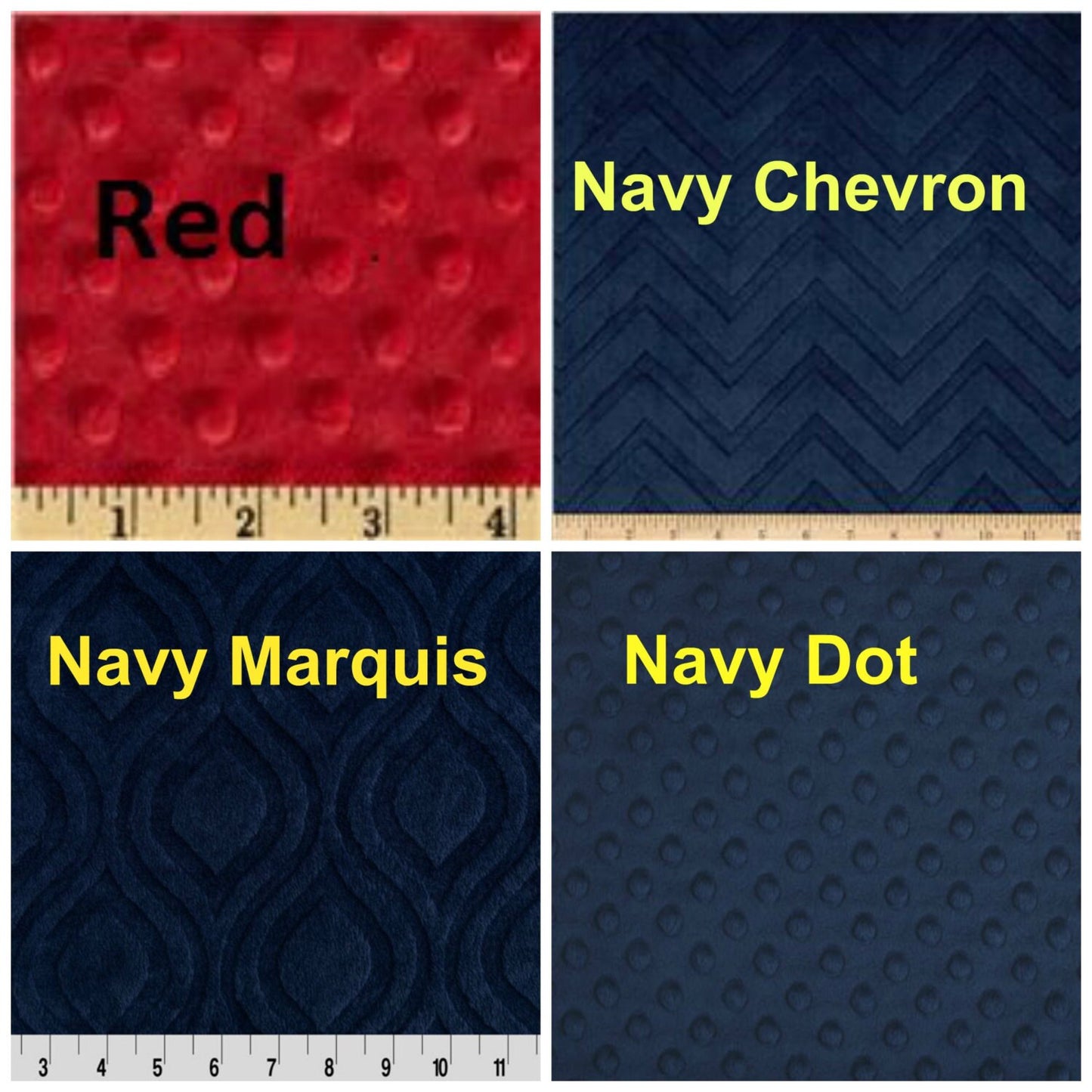 Navy Chevron Minky Baby Blanket-Chevron Crib Blanket -Nautical Nursery Blanket- Minky Crib Blanket - Baby Boy's Blanket    36 x 45